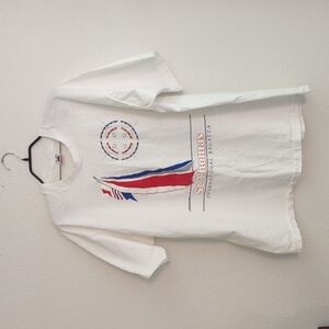 St.Thomas International Regatta VTG Graphic XXL Nautical Y2K Stanley Michaels